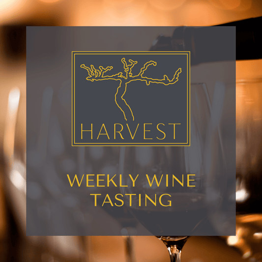 Special Wine Tasting: May 9, 5-7pm