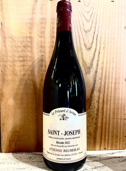 Etienne Becheras, Saint-Joseph, France, Syrah, 2022