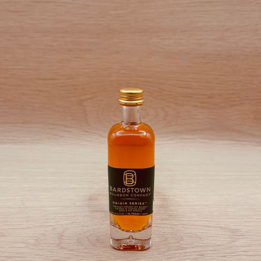 Bardstown Bourbon Company, "Origin Series," Rye Whiskey, Kentucky 50ml