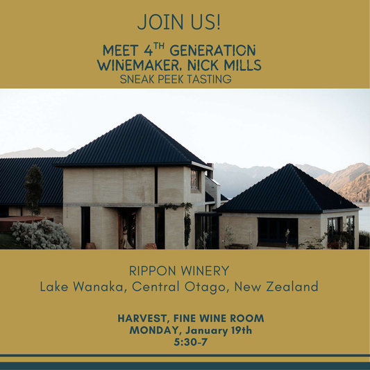 Rippon Winery Sneak Peek Tasting