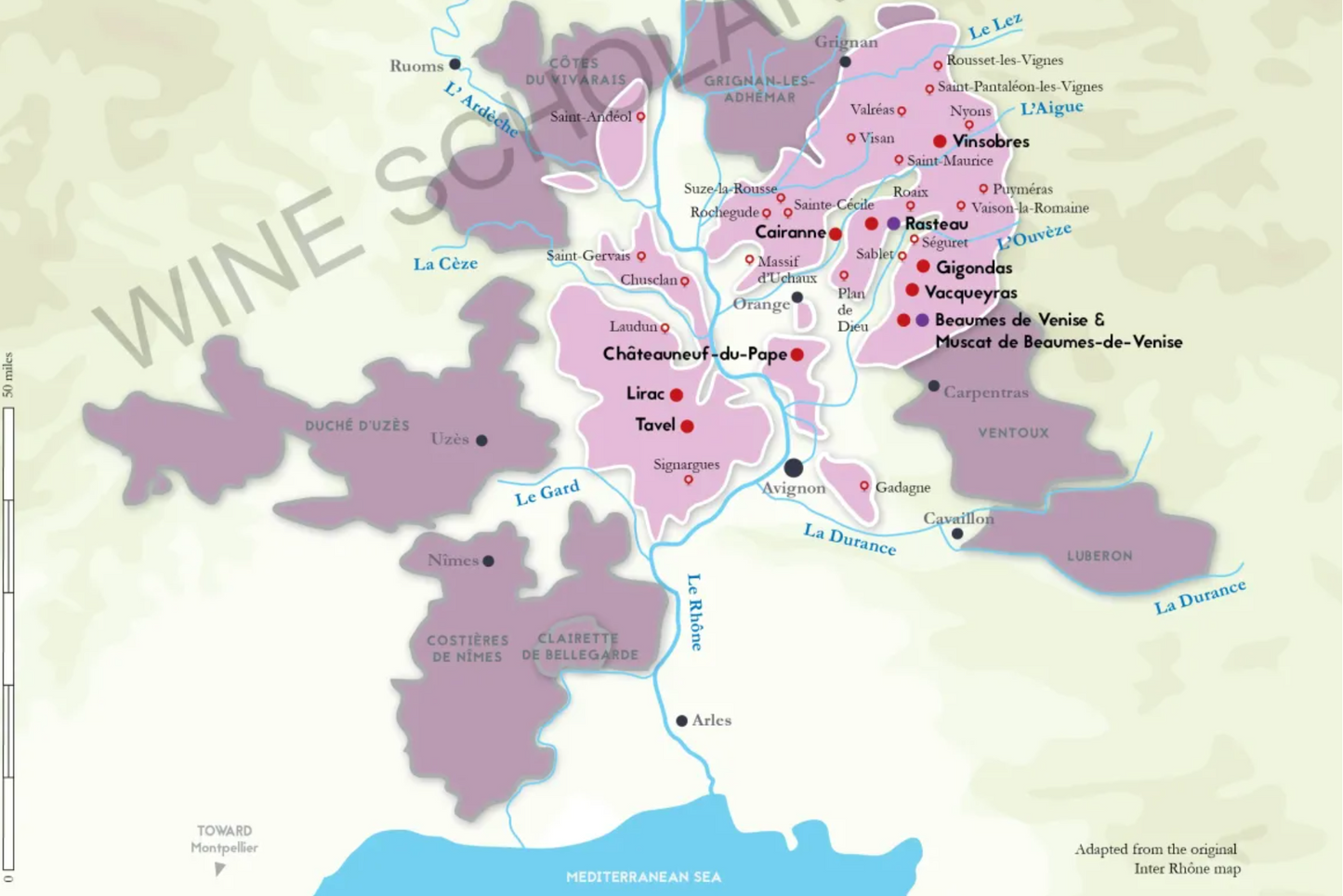 Southern Rhône Wine School